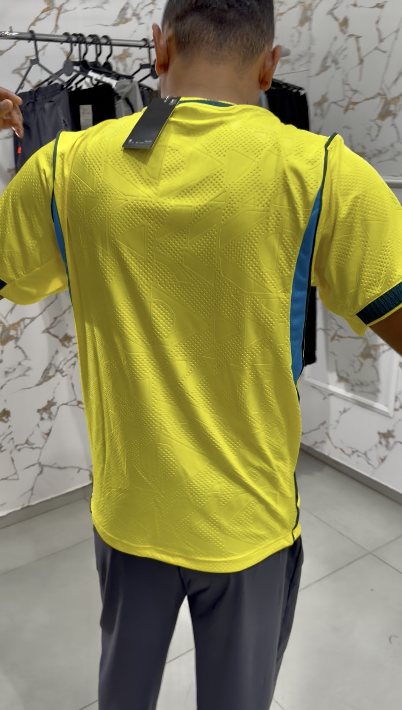 Camisa do Brasil costas